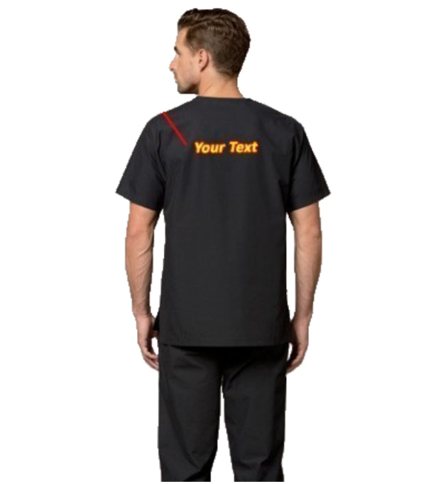 Microfiber Women Jogger Scrub Set - 4 Pockets (2 Pockets Top, 2 Pockets Pant with 1 Cargo Pocket & 1 Back Pocket), Half Sleeves